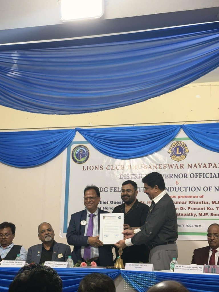  District Governor Visit and Past District Governor Felicitation