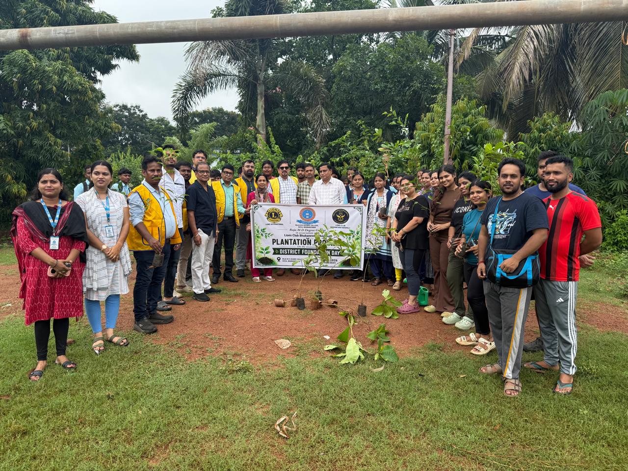 District Foundation Day Plantation Drive Successfully Conducted 