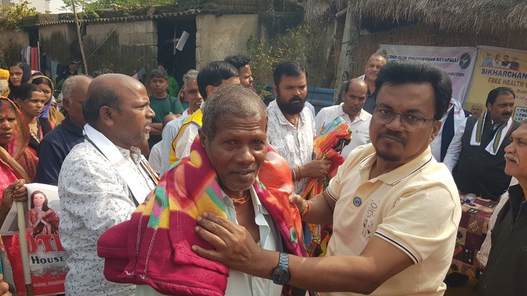 Blanket Distribution & Free Health Camp